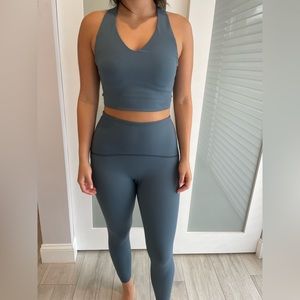Spanx Workout Leggings and Sports Bra Set